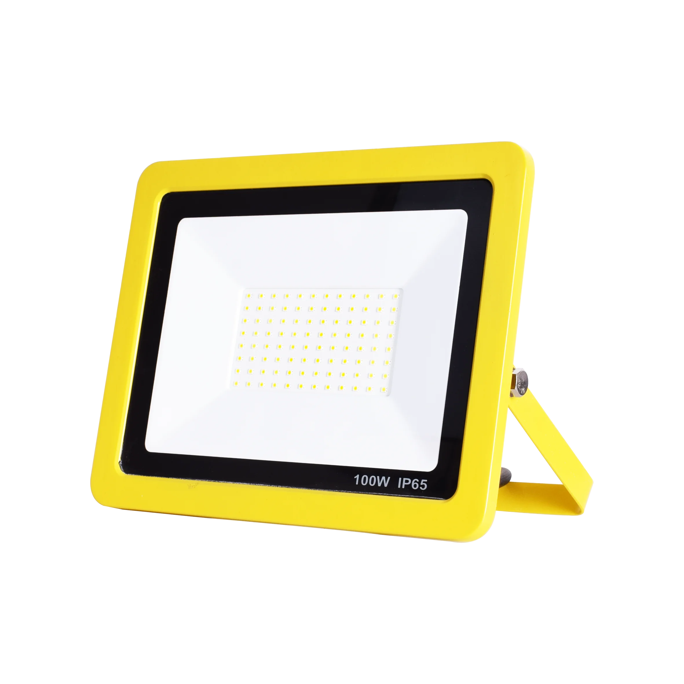 DOB LED FLOOD LIGHT 100w yellow color with die casting aluminum housing