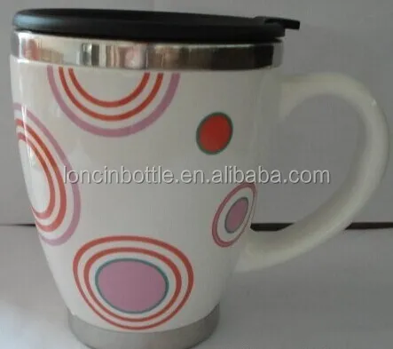 ceramic thermos travel mug