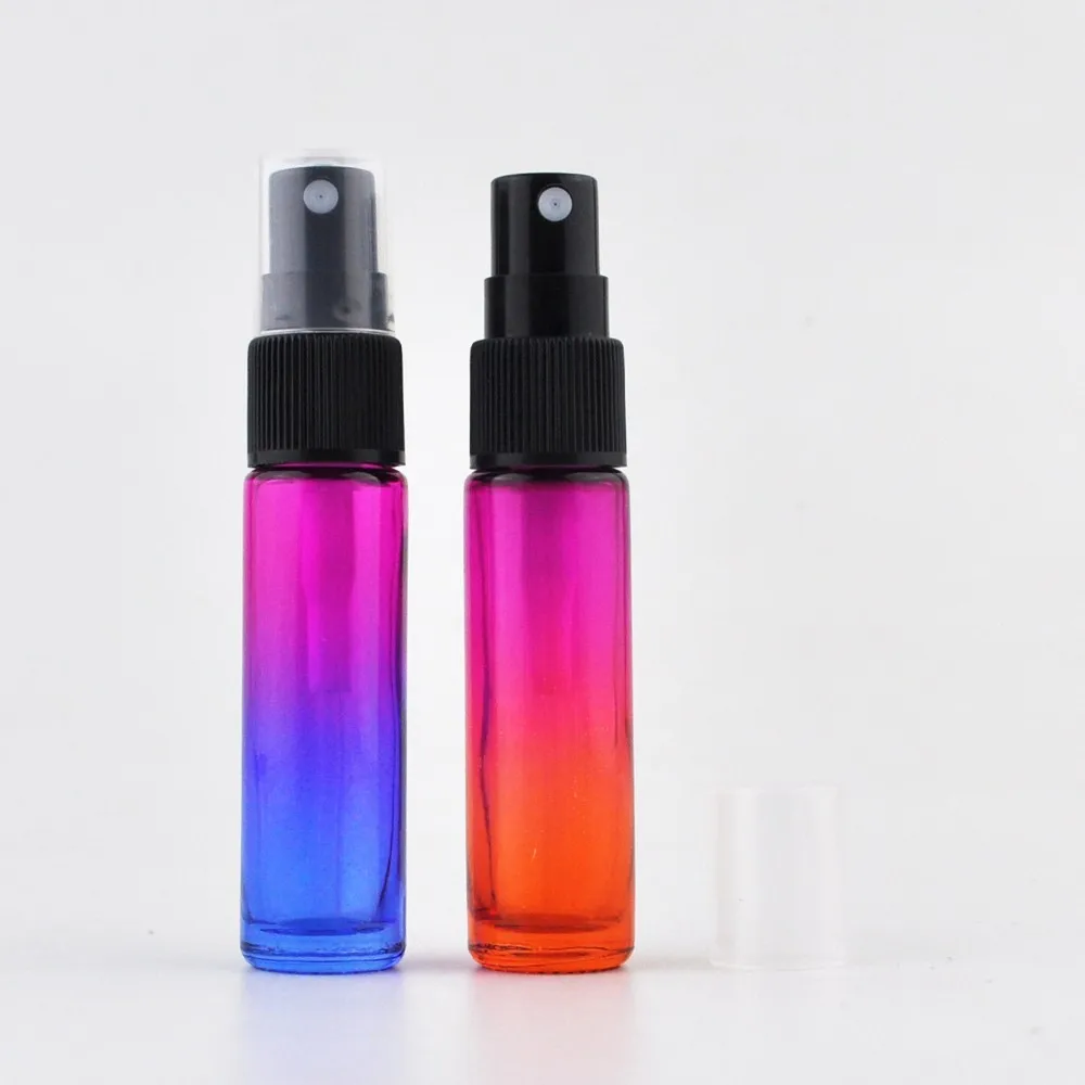 Black Mini Perfume 10ml Glass Spray Bottle 10 Ml With Box - Buy Spray ...