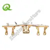 TH412 Modern stainless steel half moon conference table wedding table design table