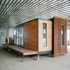 Modular living folding shipping prefabricated wooden house kit price low cost modern design expandable container house