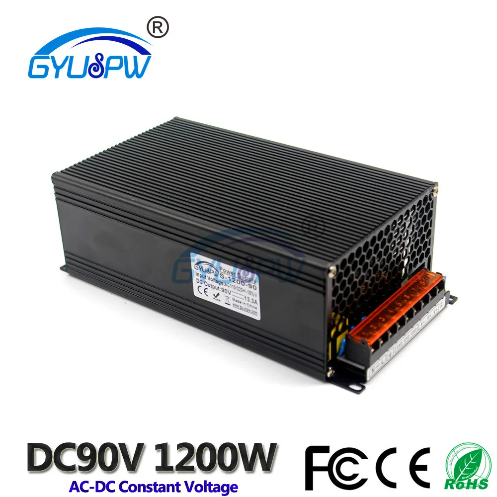 Single Output Power Supply Dc 90v 13.3a 1200w Ac-dc Converter Driver