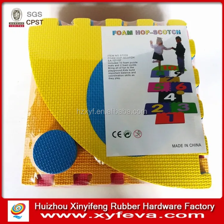 hopscotch foam mats