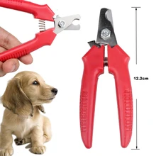 1 Pcs Red Brand New Cheap Pet Animal Dog Cat Nail Clippers Scissors pet Toe Care Nail Grooming Trimmer Clipper Stainless steel