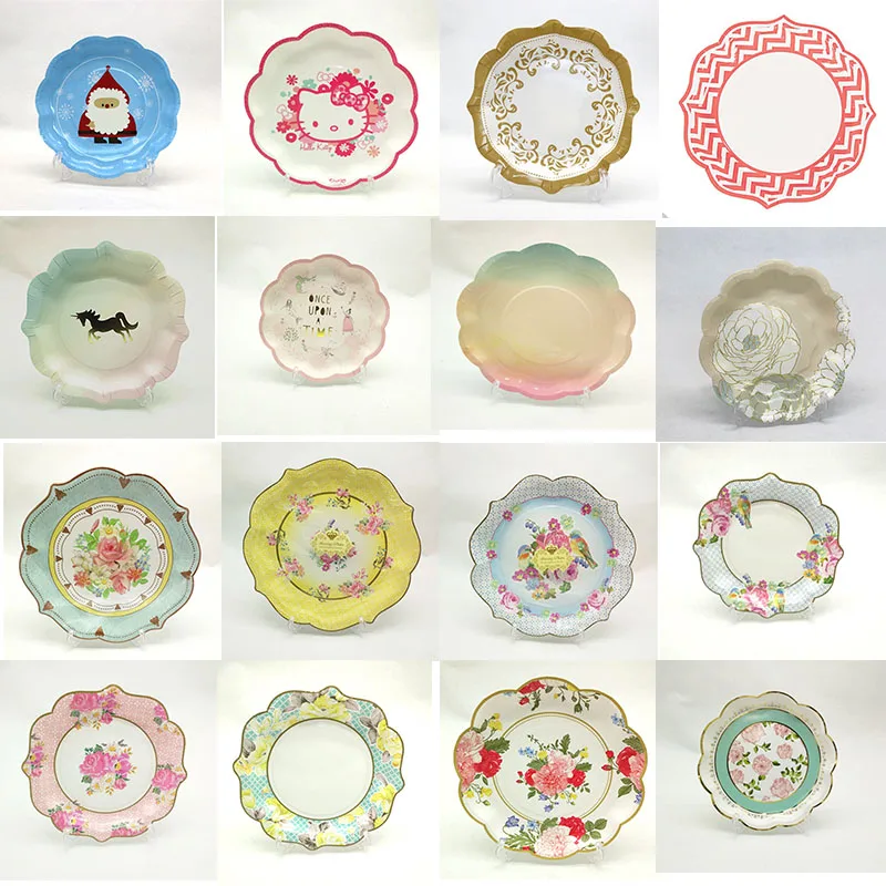 Birthday Party Decorative Pineapple Shaped Recycled Paper Plates Buy