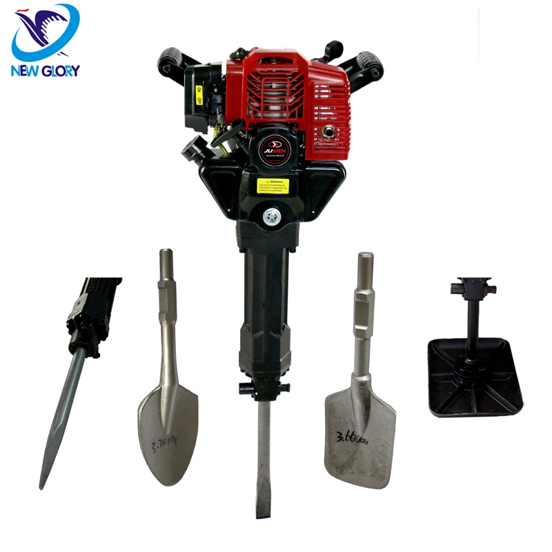 Super September Gas Powered Jack Hammer Concrete Breaker Rock Driller ...