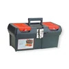 MJ-3033 17" Plastic Tool Box With Metal Clips