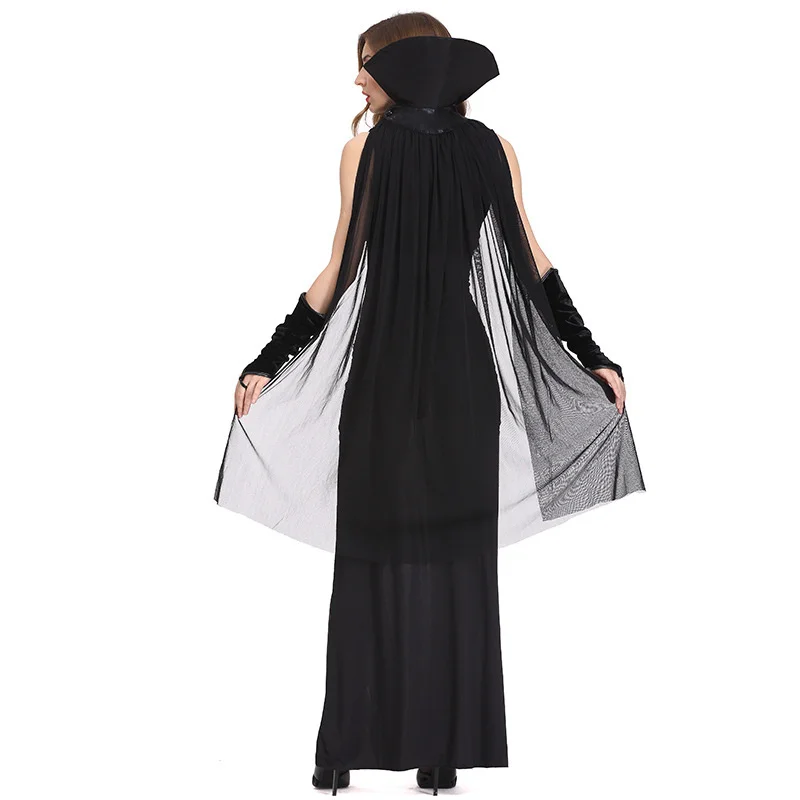 Evil Sea Witch Costume Adult Black main image 1