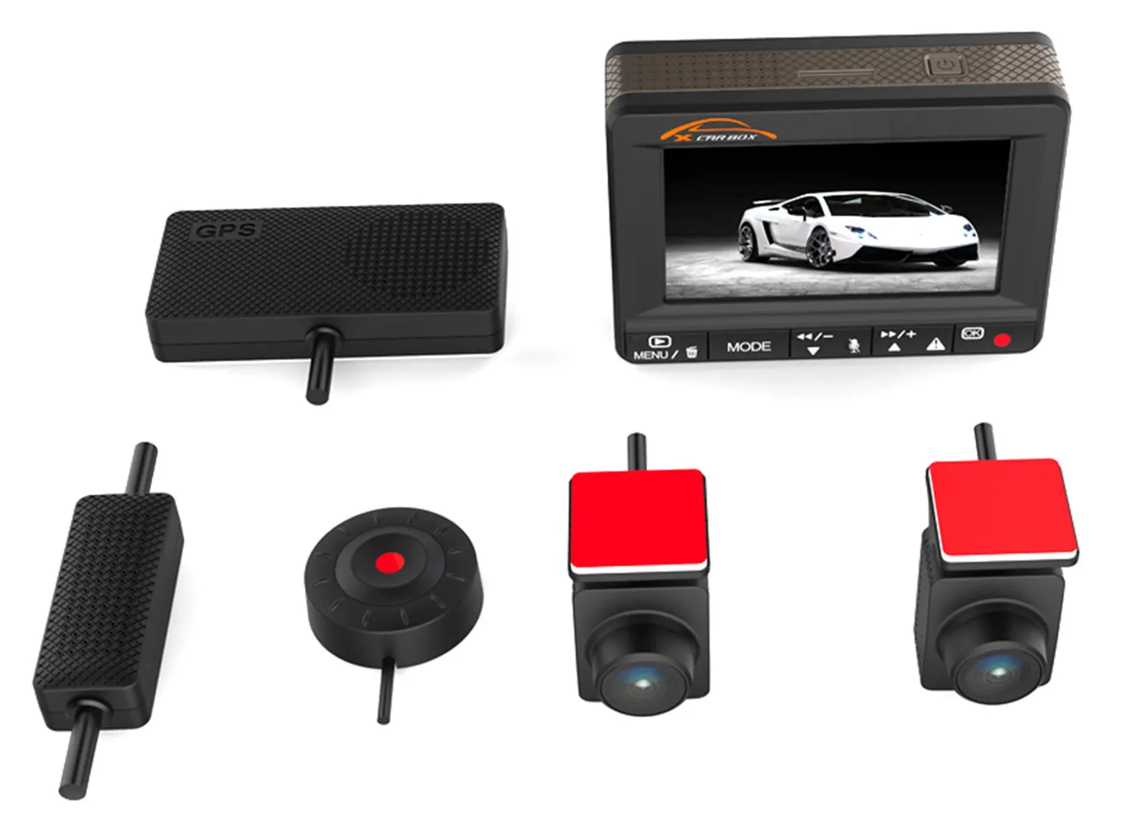 Buy Spy Tec K1S Dual Car Dash Camera + GPS Logger | Front and Rear