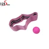 Fitness Building Fabric Elastic Custom Logo Exercise Stretch Resistance Band