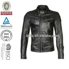 Veste en cuir noir femme solde Veste en cuir noir femme solde