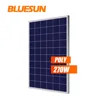 Best price PV supplier Bluesun poly 250watt 260W 270w 280wp photovoltaic solar panels for home