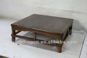 Chinese Antique Furniture Pine Wood Shanxi Ming Style Coffee Table Design Reclaimed Unfinished