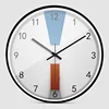 12 inch Modern Fashion Colorful Creative Thin Metal Frame Simple Silent Wall Clock