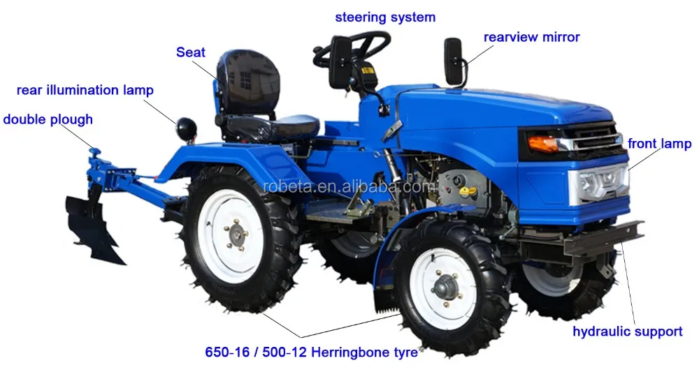 Second Hand  Traktor  4x2 Mini  Tractor Price Mini  Tractor 