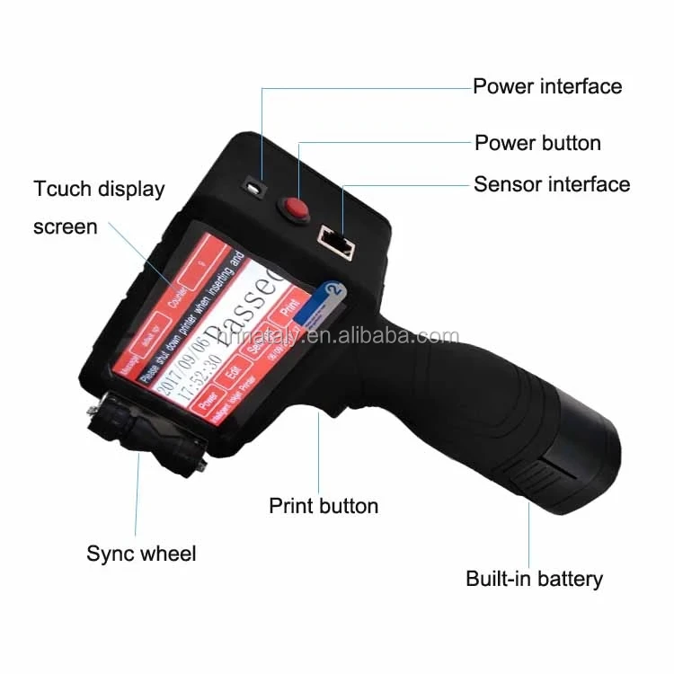 Nataly-M7 handheld inkjet printer