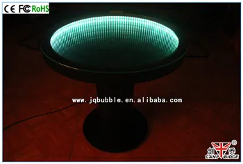 led infinity coffee table