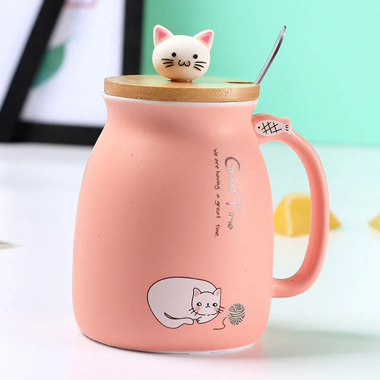 ceramic cat coffee mugs