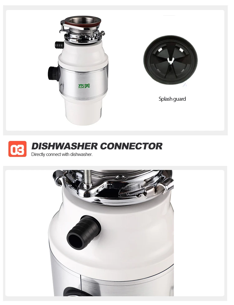 New Beautiful Design Kitchen Sink Shredder Food Waste Disposer For