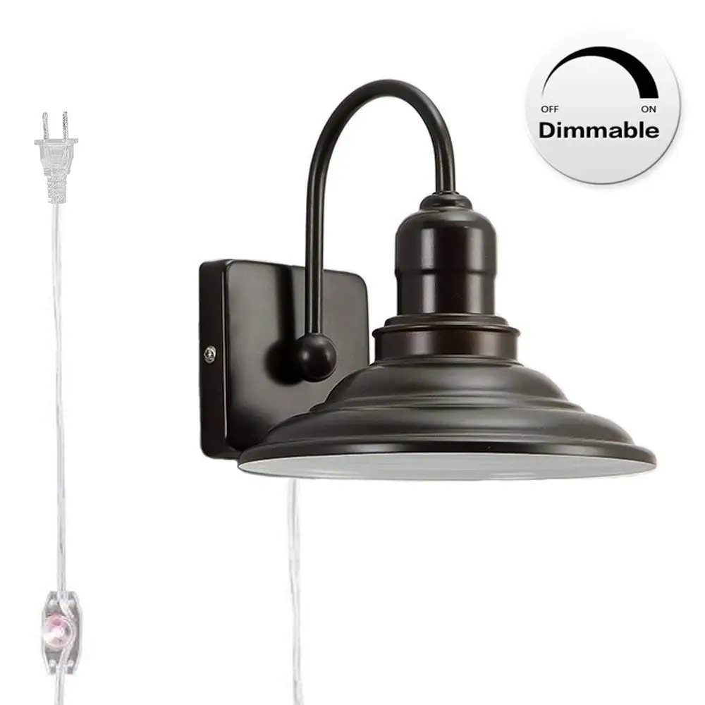 Buy Kiven Modern Led Plug In Wall Light Sconce Up Down Wall Lights Wall Lamp E26 With On Off Switch Perfect For Living Room Hallway Bedroom Lamps Warm White Light Bulb Not Include In Cheap