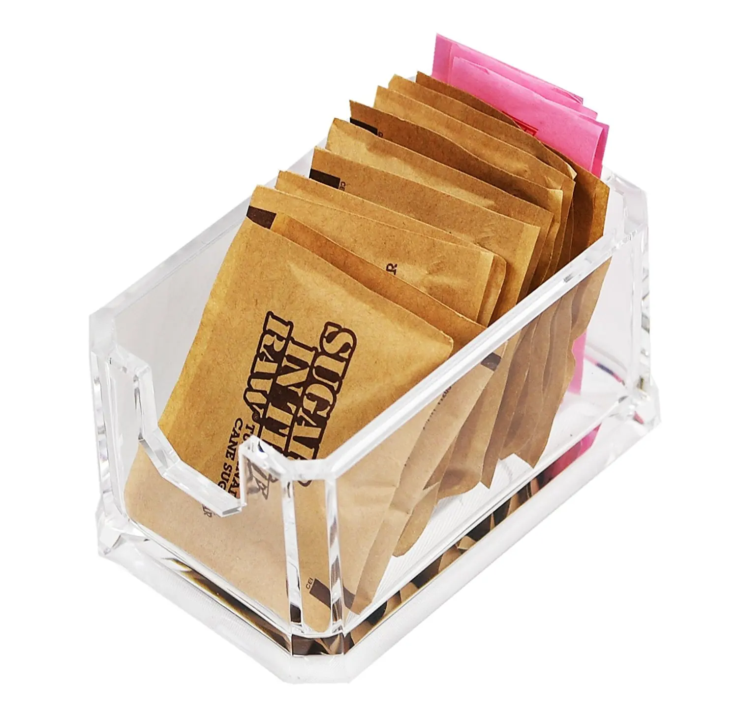 ARAD Packet Sugar Holder, Storage Countertop Container, Sugar Packet Storage, Packet Dispenser Alternative, Sugar Packet Holder, Sweetener Holder, Sugar Caddy, Sugar Bag Holder