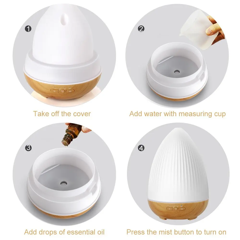 Best Price Smart Essential Oils Diffuser,App Control Work With Alex