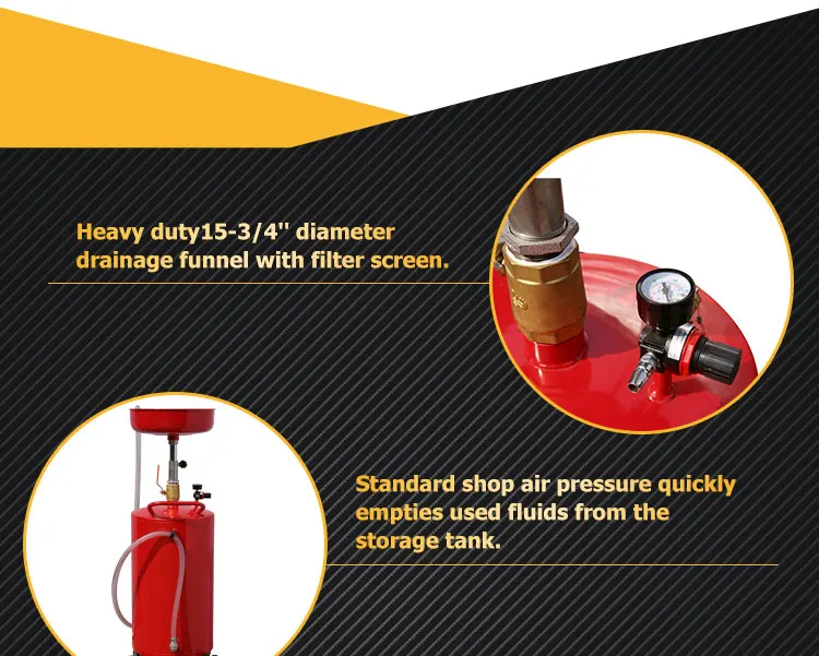 Portable Oil Draining And Collecting Machine,Oil Drain Equipment,Waste