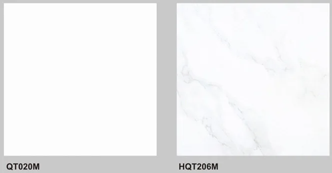 Modern white glossy floor tile