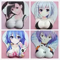 2016 new version Japanese anime 3 d mouse pad wristbands Cartoon Creative cute Tifa mouse pad