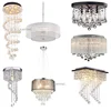 Modern hanging lighting MP3 Music Lamparas Color Changing Mini Lamp Crystal Modern Lighting for home bedroom living room