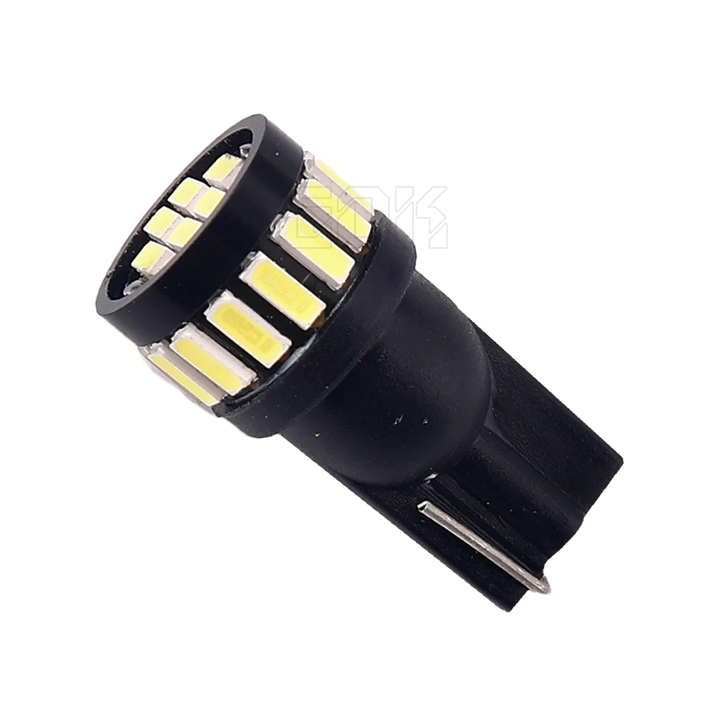 2x W5w T10 Led Canbus Bulb 4014 Smd 194 168 Car Clearance Parking