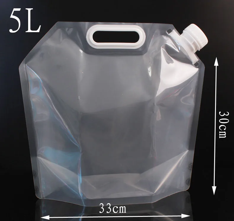 Custom Wholesale Bpa Free Plastic 1 Gallon 5 Litre Foldable Sports ...