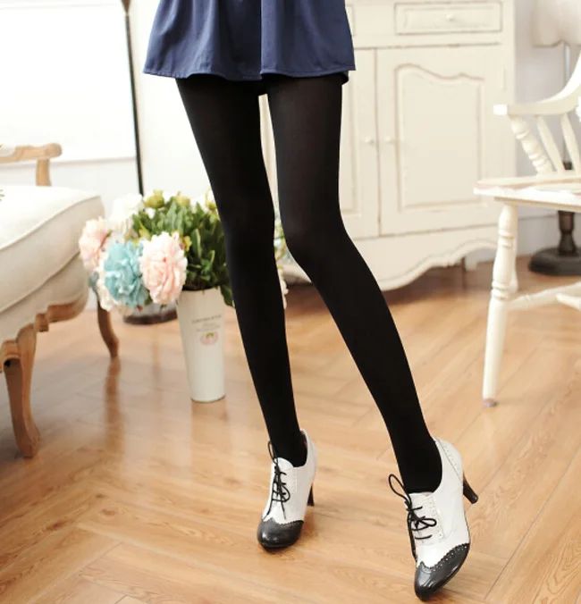 Elegant Classic Plain Soft Girls Japan Woman Beautiful Office Pantyhose ...