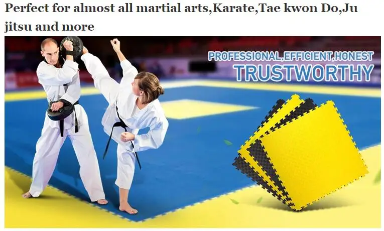 Martial Arts Jigsaw Wesing Taekwondo Karate Tatami Dojo Floor Mats