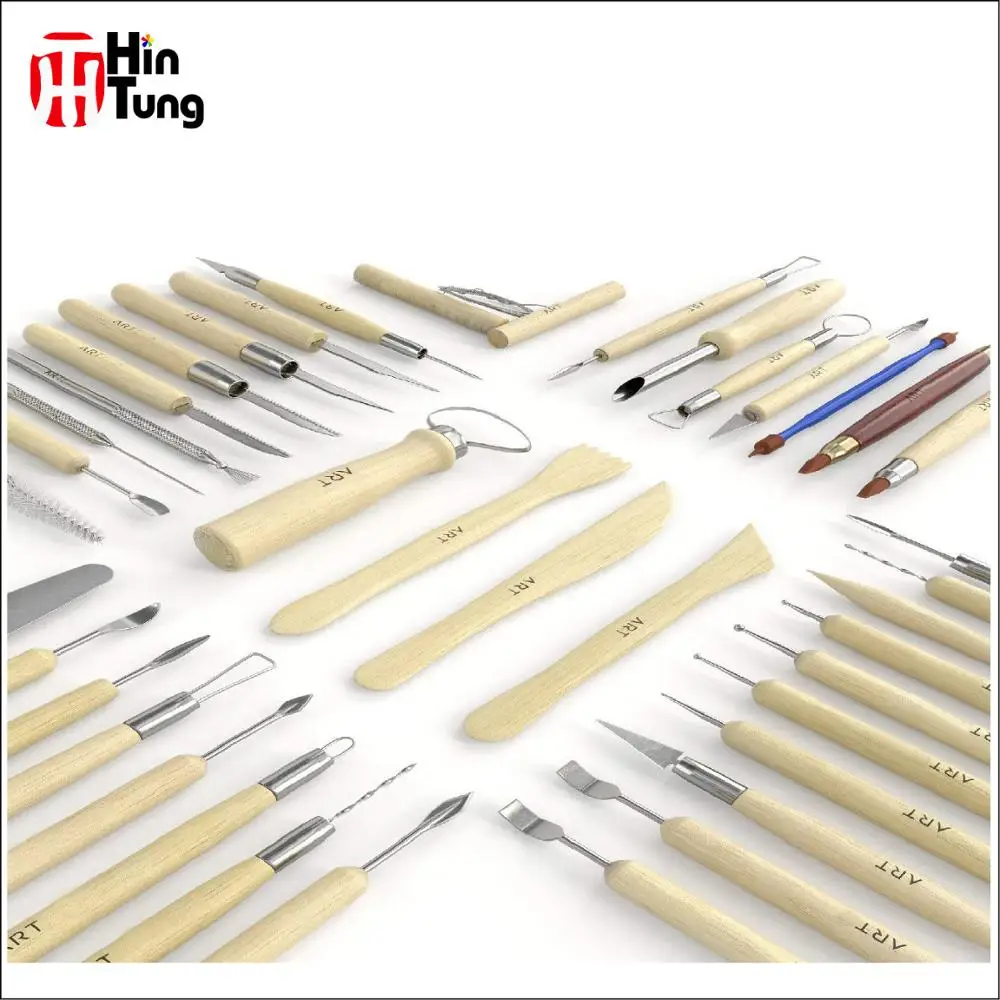 42pcs Pottery And Clay Sculpting Tools Buy Pottery And Clay Sculpting