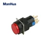 Manhua JHK16 Momentary Led Push Button Micro Reset Switch