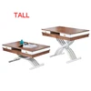 120cm New Design wooden folding table with drawer