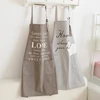 Advertising Apron with company logo custom in cotton digital printed oil proof Logo printed apron