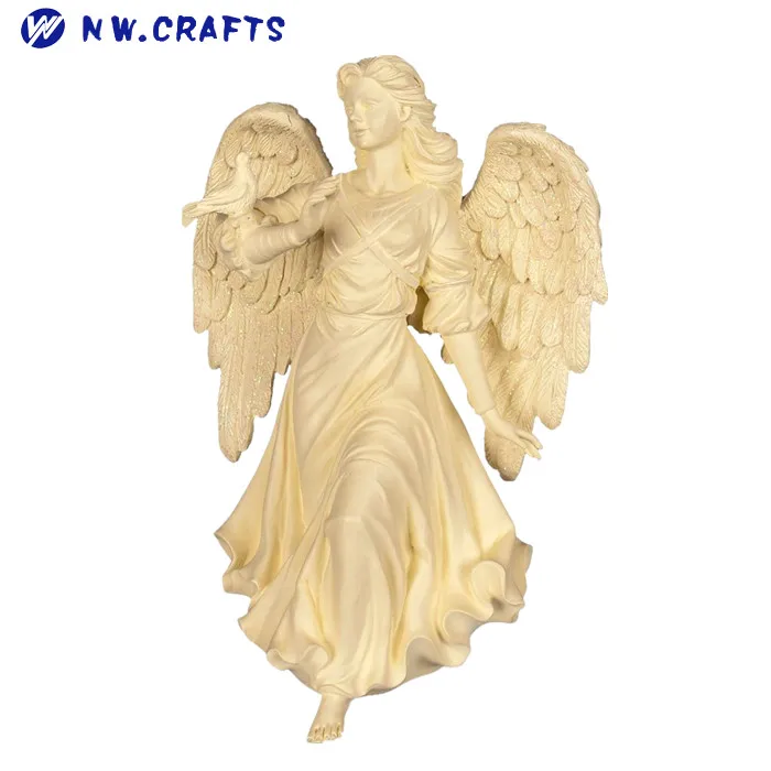 large resin angel statues