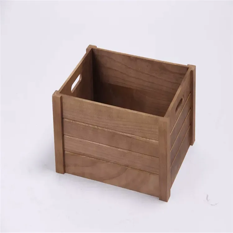 Wholesale Cheap Decorative Apple Crate Wooden Box Buy