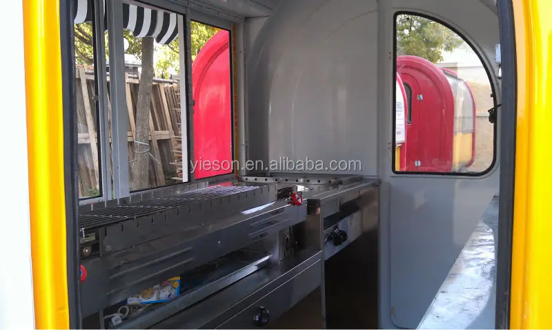 Remolque Comida Rápida Eléctrico Triciclo Motor Carritos De Venta De