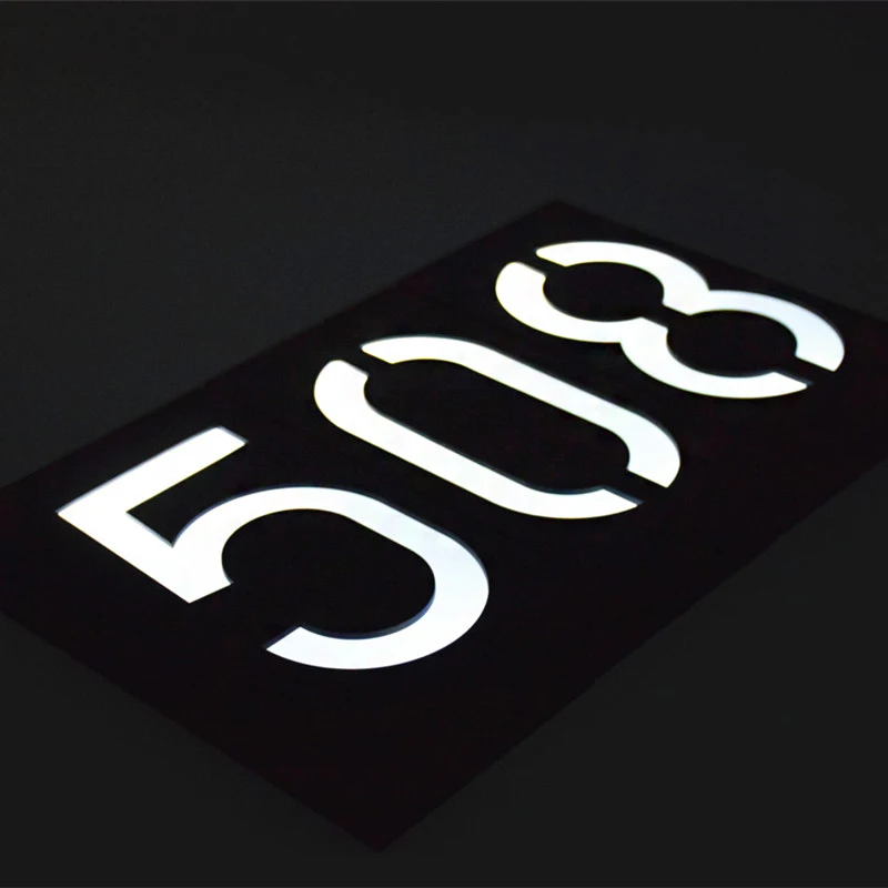 led plate number