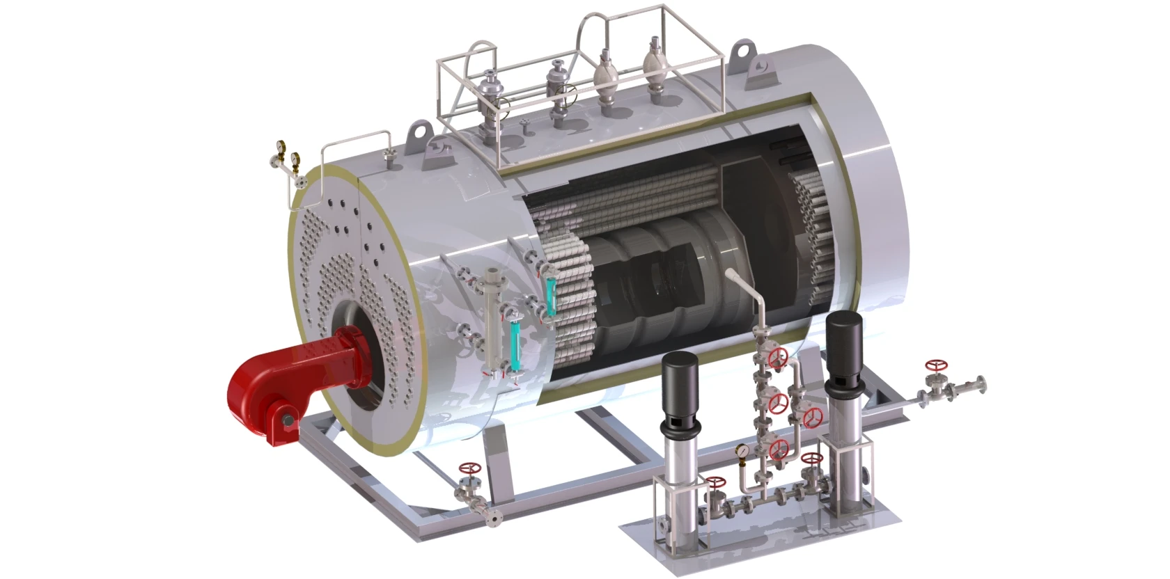 Principle of steam boiler фото 44