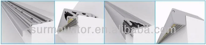 stair nosing light cinema step black led profile