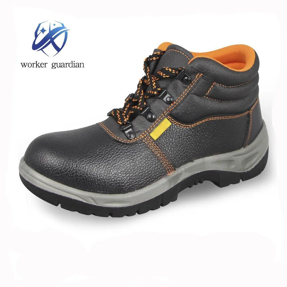 Hot Selling High Quality Genuine Leather Certified Safety Shoes With ...