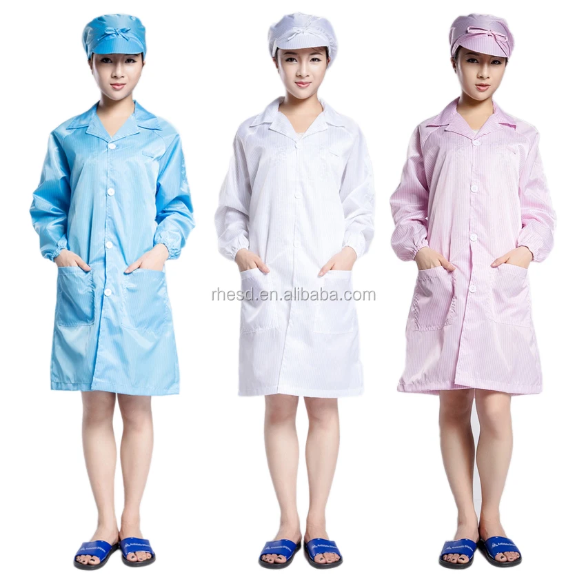 hot sell clean room work suit antistatic workwear washable esd coverall Washable antistatic esd clothing - KingCare | KingCare.net