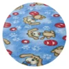 Hot sale children cute dog print fleece fabric