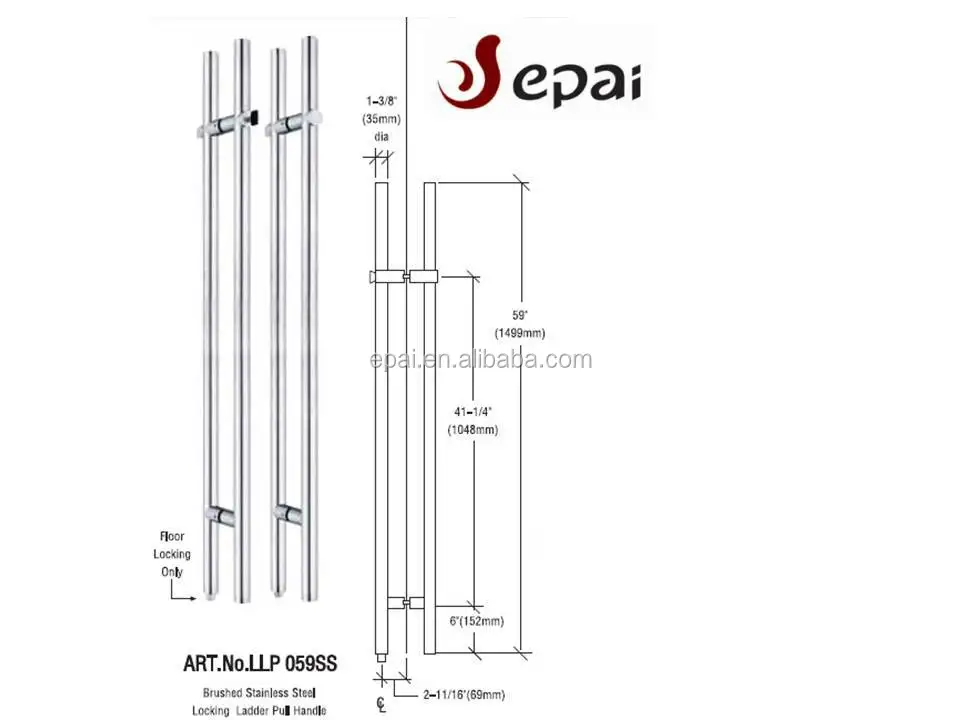epai 59 quot stainless steel locking ladder pulls stainless steel locking ladder pull handle for epai 59 quot stainless steel locking ladder pulls stainless steel locking ladder pull handle for