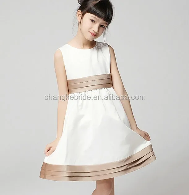 vestido branco para crianças