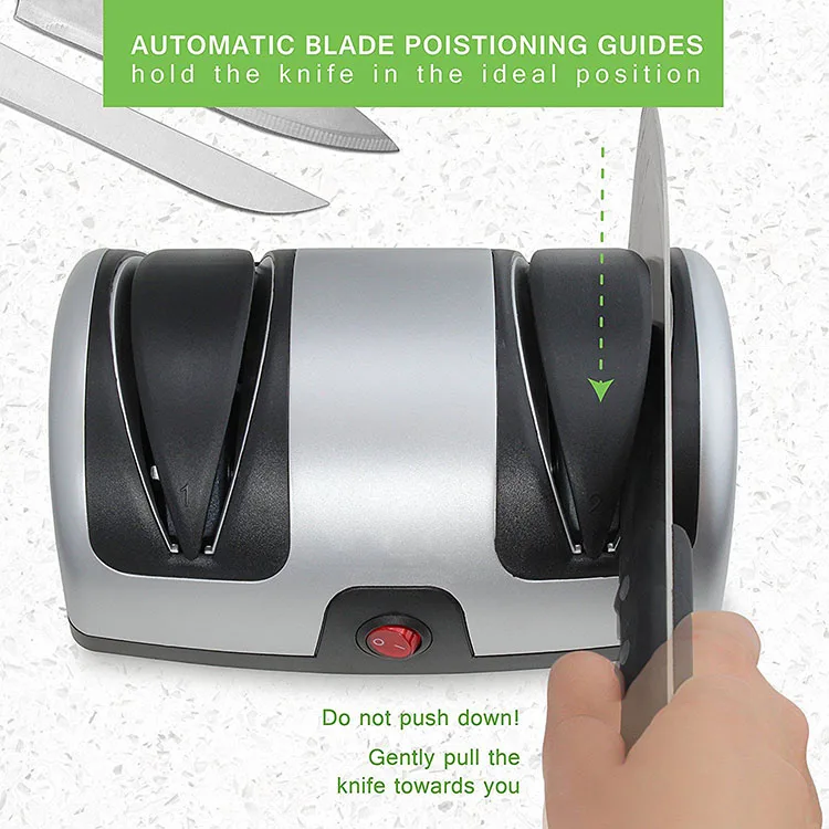 Professional 2 Stage Electric Kitchen Knife Sharpener Buy Knife